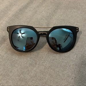 Henri Bendel Blue Sunglasses